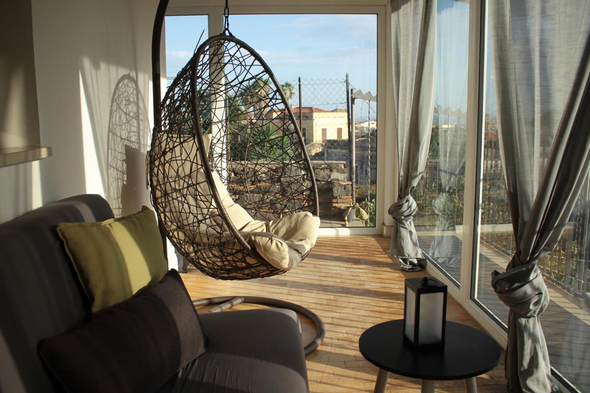 La Pietra Nera - Etna Home Catania-Fontanarossai nemzetközi repülőtér Kültér fotó
